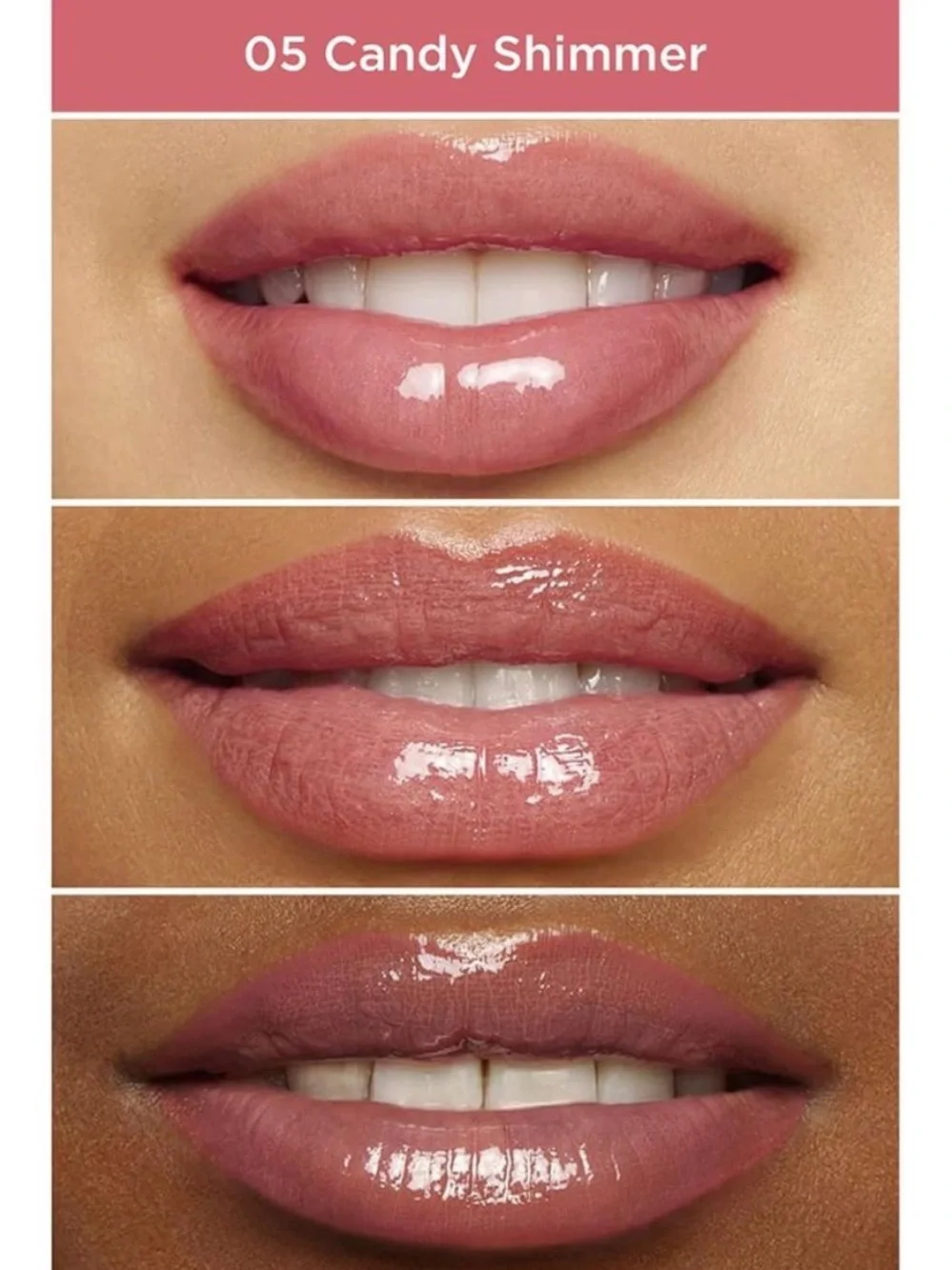 Clarins Lip Perfector Peptide-Plumping + Hydrating Lip Gloss Candy Shimmer BNIB